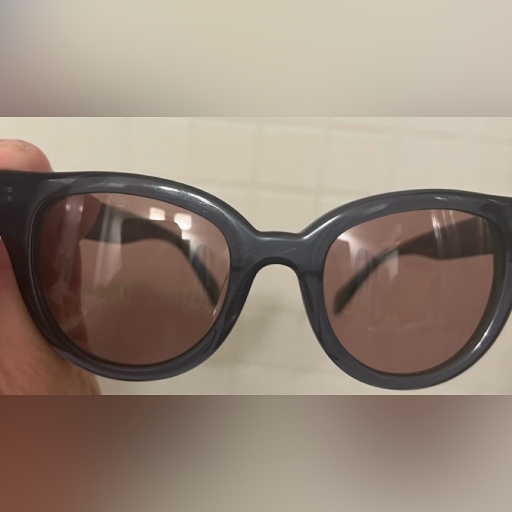 Carla Colour “Barton” sunglasses in Indigo Blue - Picture 4 of 6